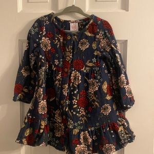 Toddler girl floral dress size 2T.
